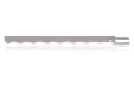 Eastman straight knife blade - convex - USA