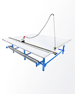 Roller blinds cutting table RollMaster Standard