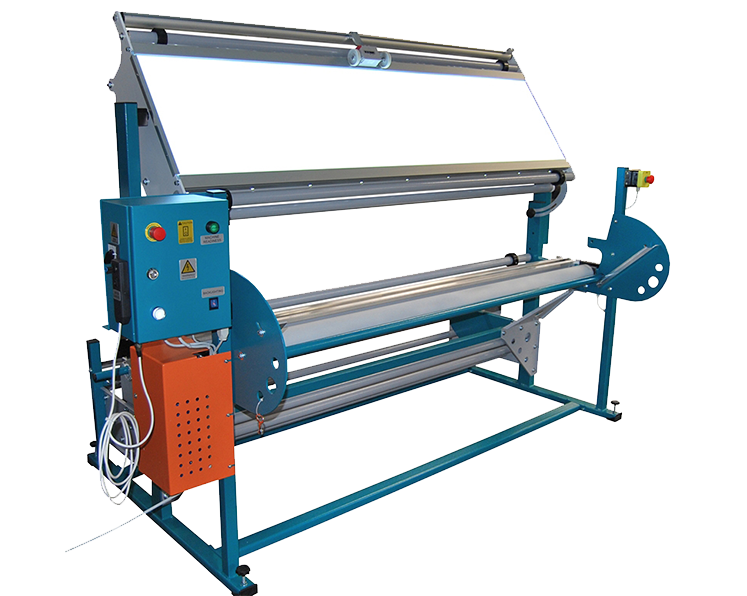 Fabric rewinding-inspection machine PP-3S